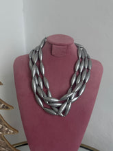 Load image into Gallery viewer, Silver layered necklace