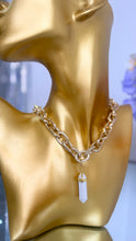 Load image into Gallery viewer, Cuarzo blanco collar