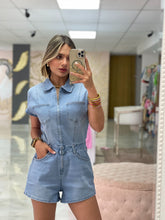 Load image into Gallery viewer, Romper Denim