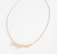 Load image into Gallery viewer, Three stones Necklace