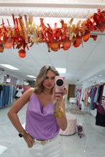 Load image into Gallery viewer, Lila satin top