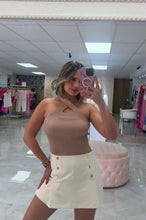 Load image into Gallery viewer, Bone White Skort