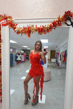 Load image into Gallery viewer, Orange dress