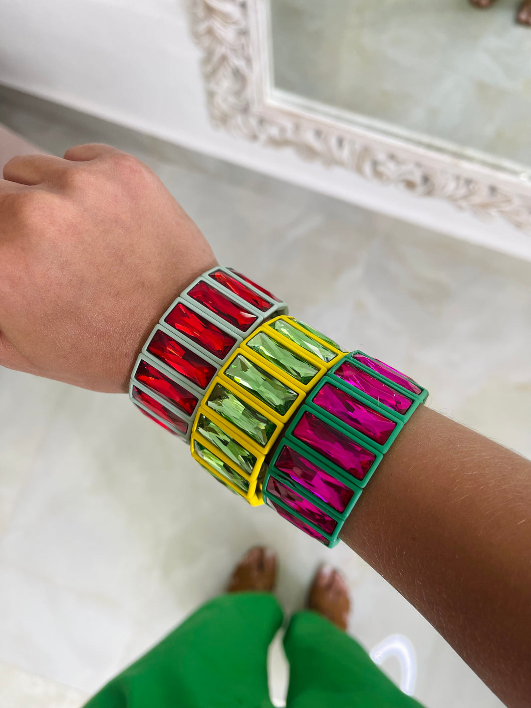 Funky colors bracelets