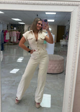 Load image into Gallery viewer, Ivory Jean Jumpsuit