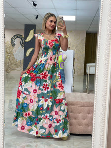 Flower Maxi Dress