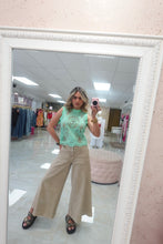 Load image into Gallery viewer, Aqua lace top