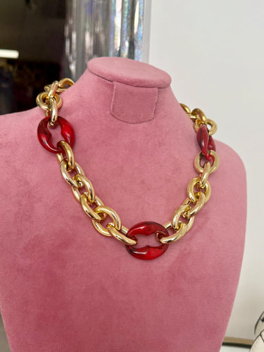 Red Loop necklace