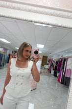 Load image into Gallery viewer, Tweed Top