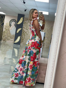 Flower Maxi Dress