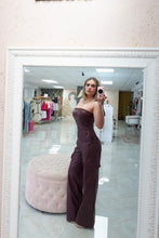 Load image into Gallery viewer, Burgundy jumpsuit