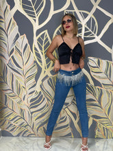 Load image into Gallery viewer, Rhinestone Jeans