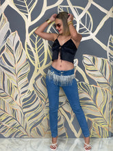 Load image into Gallery viewer, Rhinestone Jeans